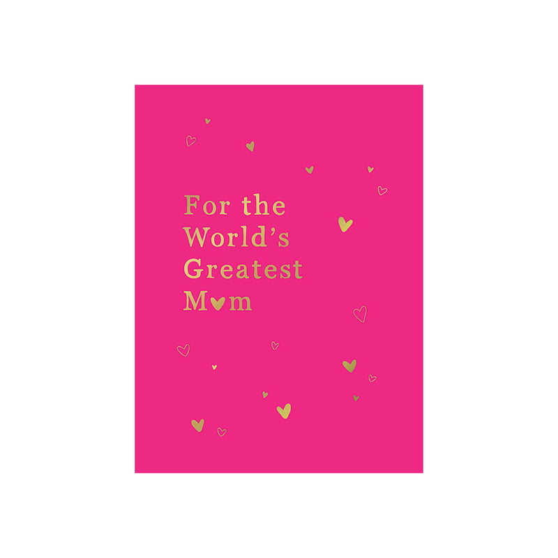 'For the World's Greatest Mum' Book