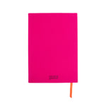 A5 Hardcover Notebook | Debossed Heart | Fuchsia Pink