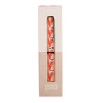 Boxed Ballpoint Pen | Looped Hearts | Pink & Orange