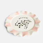 Meow Dotty Cat Ceramic Plate | 21.5cm