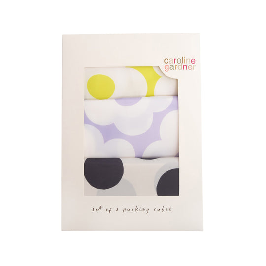 Packing Cubes | Multi Flower/Mono Spot | Set of 3
