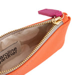 Vegan Leather Pencil Case | Take Note | Orange