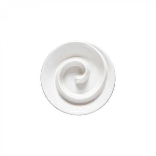 Spiral Appetiser Dish | White | 15cm