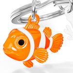3D Clown Fish & Coral Keyring