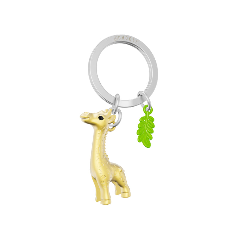 3D Giraffe Keyring