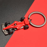 3D Luxe Formula One Racing Car Keyring | Red