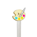 3D Paint Palette Bookmark