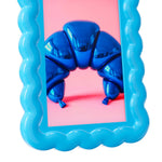 3D Photo Frame Keyring | Blue Wave