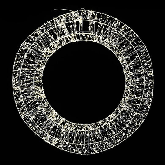 Festive LED Wreath | 60cm
