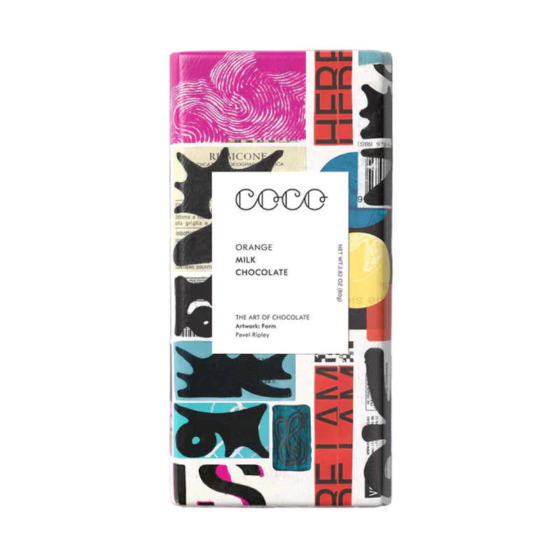 Orange Milk Chocolate Bar | 80g