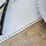 Pearl White Table Runner