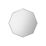 Bowie Octagon Mirror | Black | 80cm