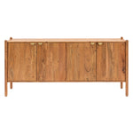 Cannes Retro 4 Door Sideboard | Natural Acacia