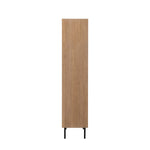 Fuji Japandi 2 Door Open Display Unit | Grey