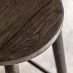 Hatfield Bar Stool | Smoked Oak