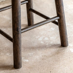 Hatfield Bar Stool | Smoked Oak