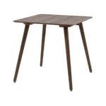 Hatfield Retro Square Dining Table | Smoked Oak