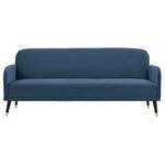 Holt 3 Seat Sofa Bed | Cyan Blue