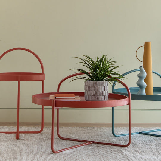 Melbury Handle Coffee Table | Coral