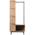 Okayama Japandi Open Wardrobe | Natural Oak