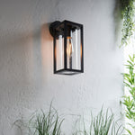 Outdoor Hamden Wall Light | Black | 35cm