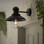 Outdoor Hereford Wall Light | Black | 27cm