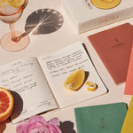 Cocktail Recipe Notebook Box | Set of 5