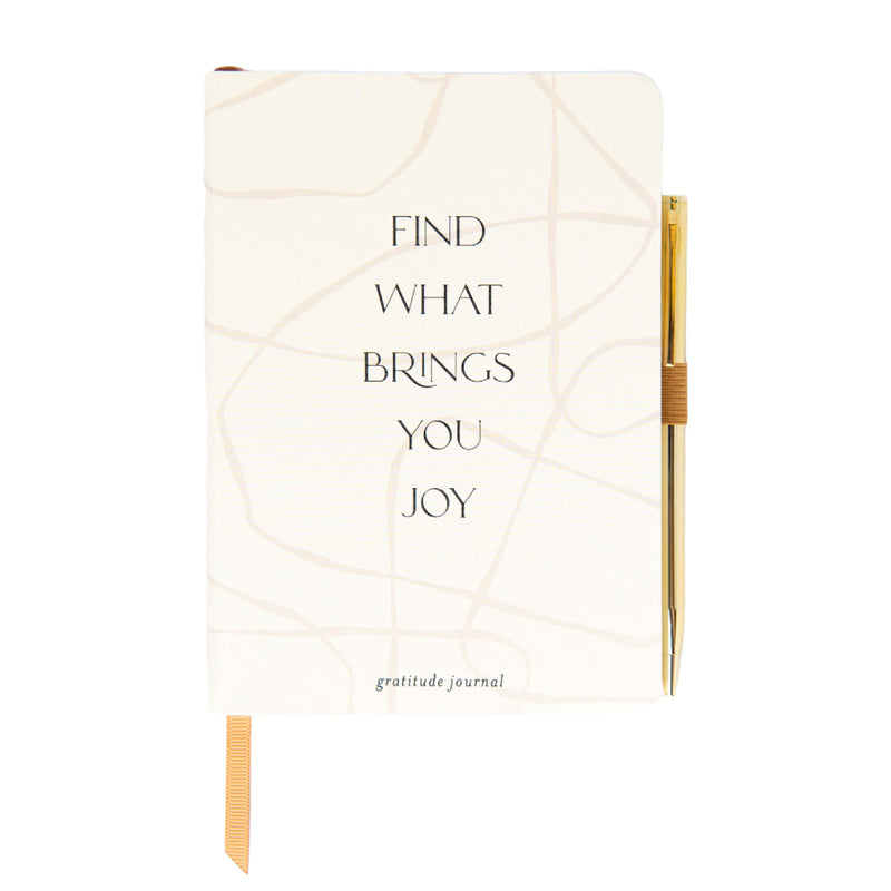 'Find What Brings You Joy' Gratitude Journal
