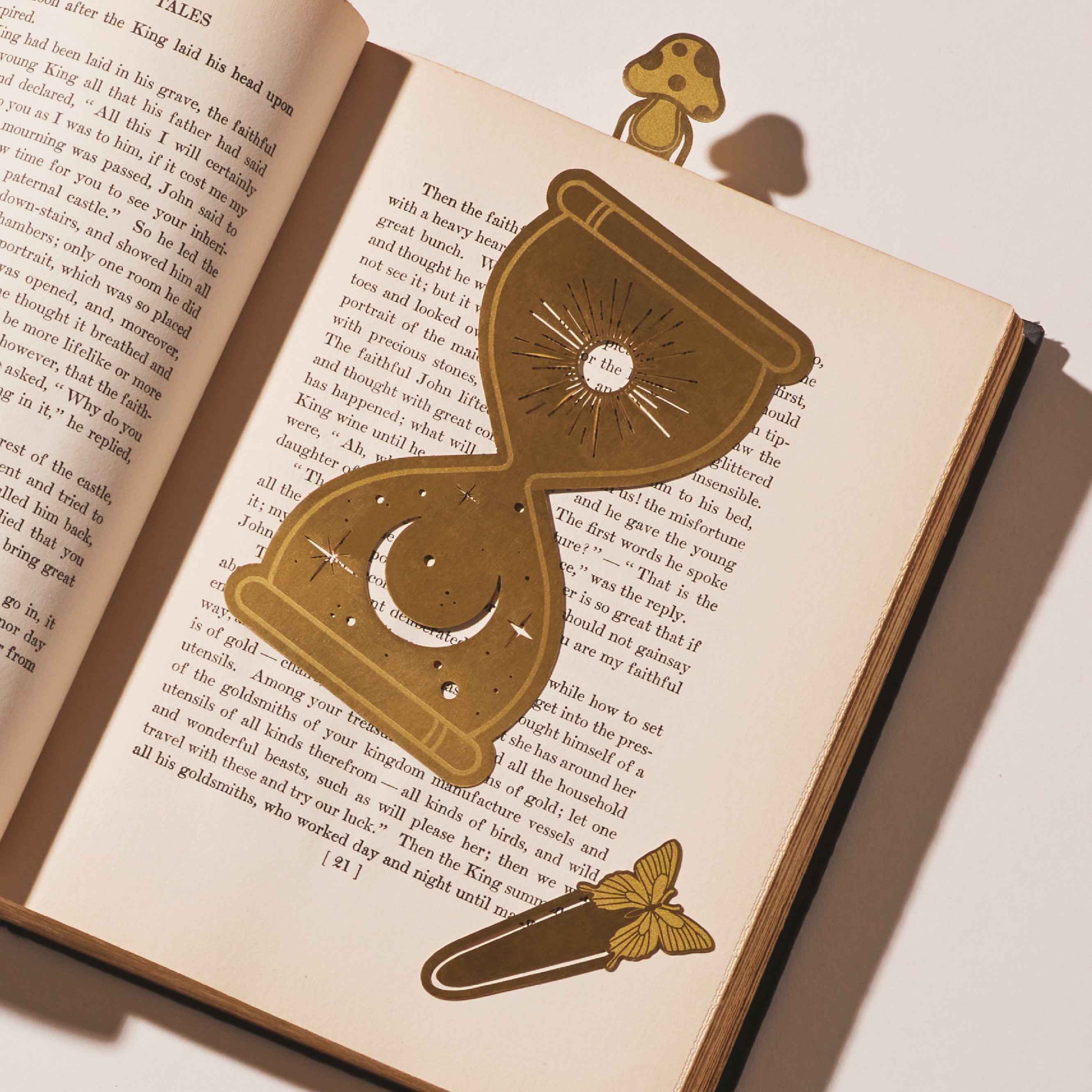 Buy Designworks Metal Hourglass Bookmark | About Living