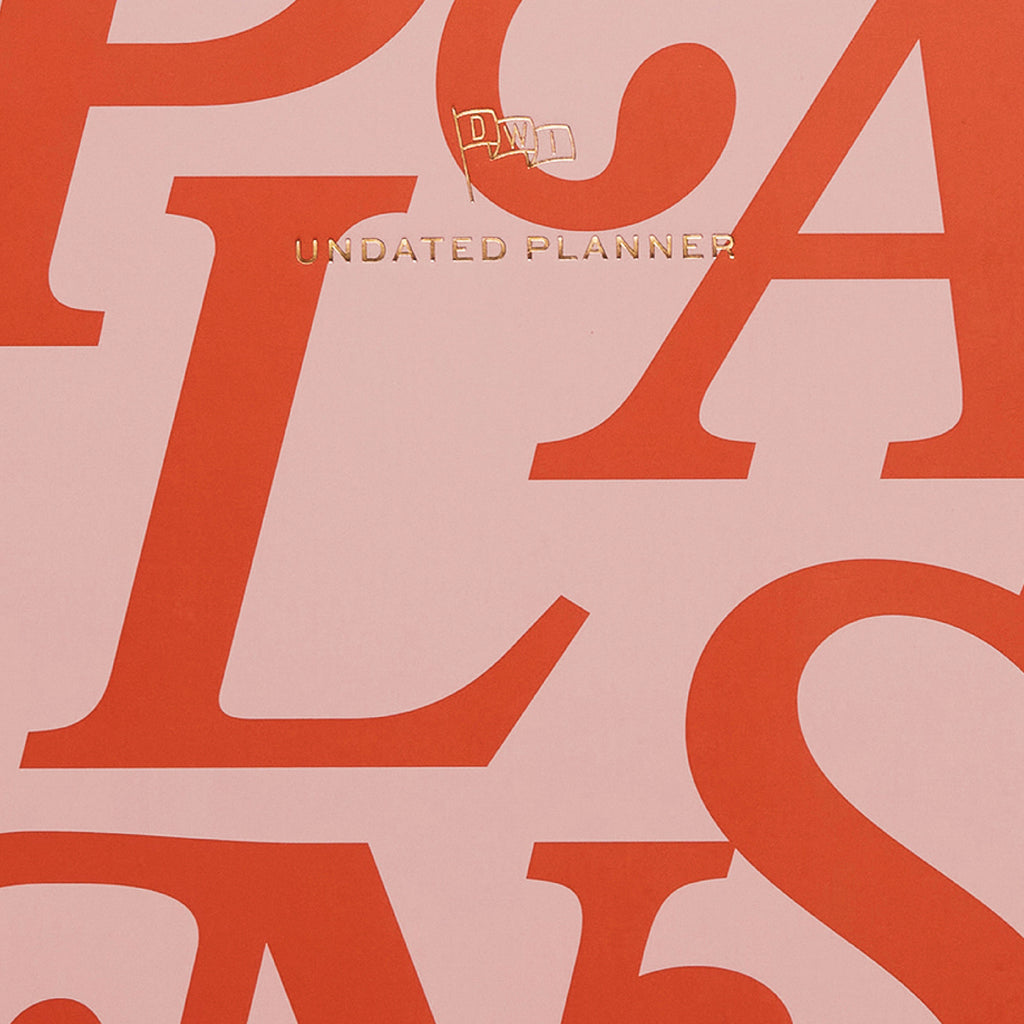 Designworks Ink Planner Designworks Ink | 'Plans' Undated Perpetual Planner – About Living