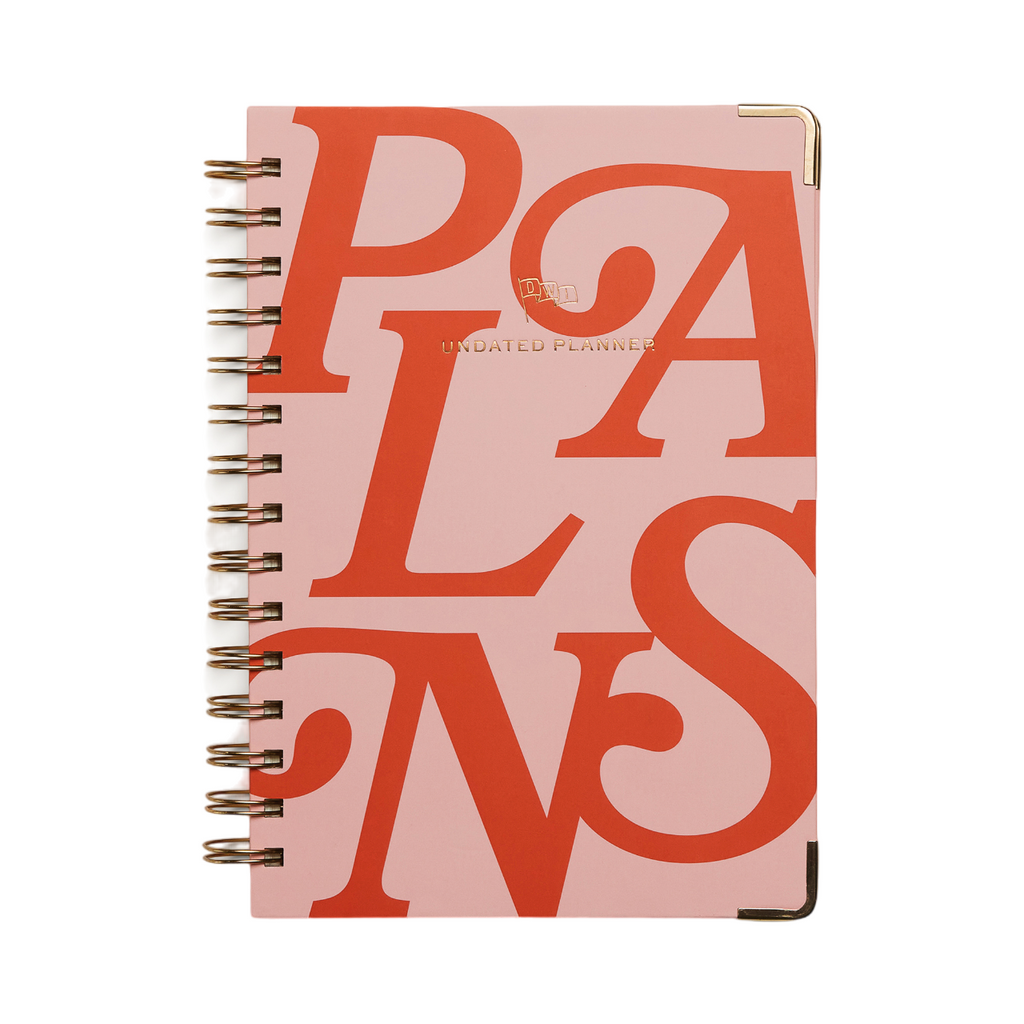 Designworks Ink Planner Designworks Ink | 'Plans' Undated Perpetual Planner – About Living