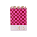 Large Chunky Notepad | Burgundy & Pink