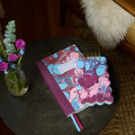 Marble Wavy Notepad | Burgundy Sky