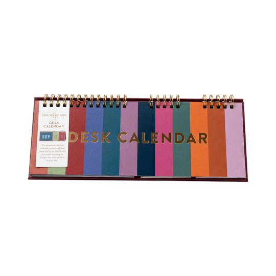 Perpetual Desk Calendar | Colourblock