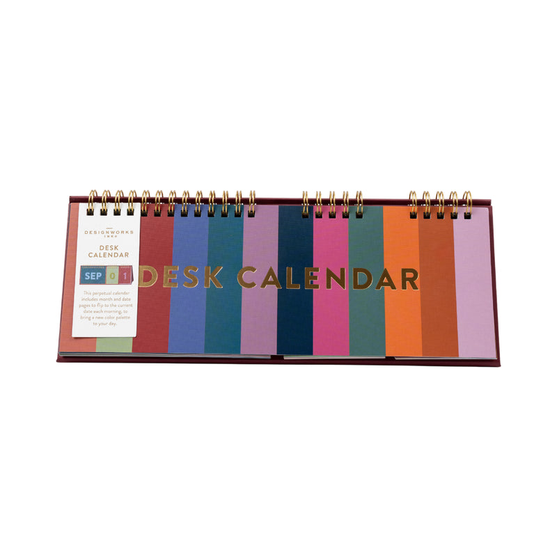 Perpetual Desk Calendar | Colourblock