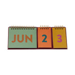 Perpetual Desk Calendar | Colourblock