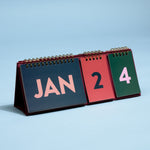 Perpetual Desk Calendar | Colourblock
