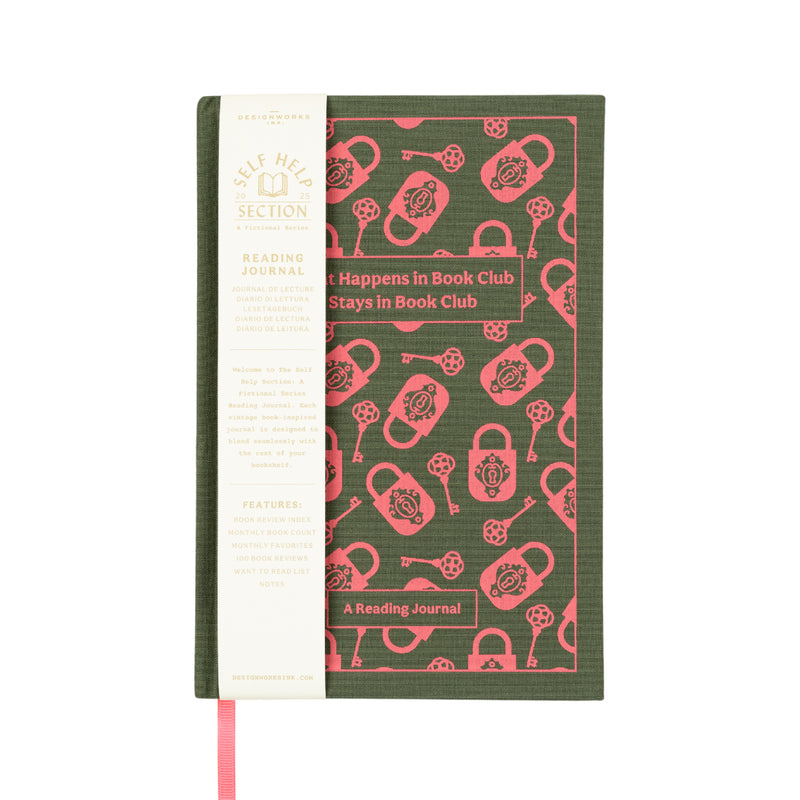 Self Help Reading Journal | 'What Happens In Book Club...'