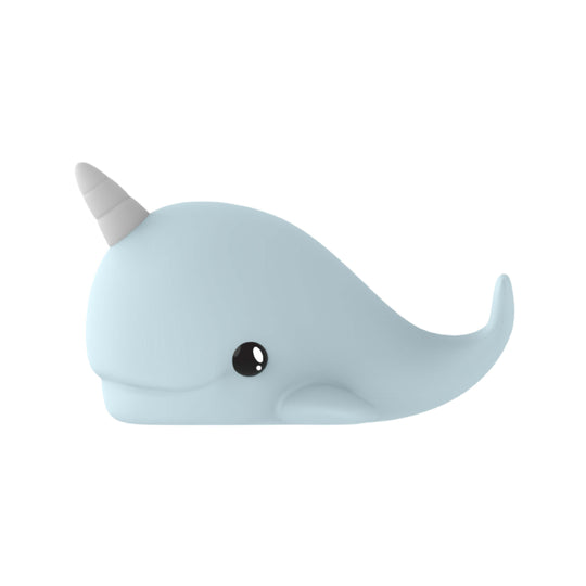 Colour Changing Narwhal Night Light | Blue | Medium