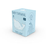 Colour Changing Night Light | Pastel Blue Narwhal | Mini