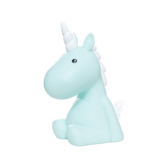 Colour Changing Night Light | Sky Blue Unicorn | Medium