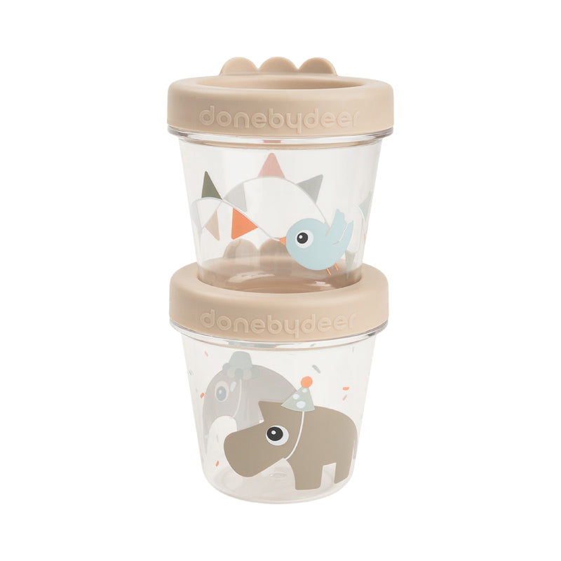 Baby Food Containers | Celebration Sand | Set of 2