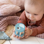 Birdee Wooden Rattle | Blue