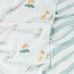 Burp Cloths | Celebration Blue | Set of 2