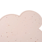 Confetti Cloud Placemat | Silicone | Powder Pink