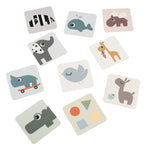 Deer Friends Double-Sided Baby Contrast Cards | Set of 10