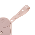 Elphee Pacifier Pouch | Silicone | Powder Pink