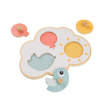 First Peg Puzzle Baby Toy | Happy Clouds