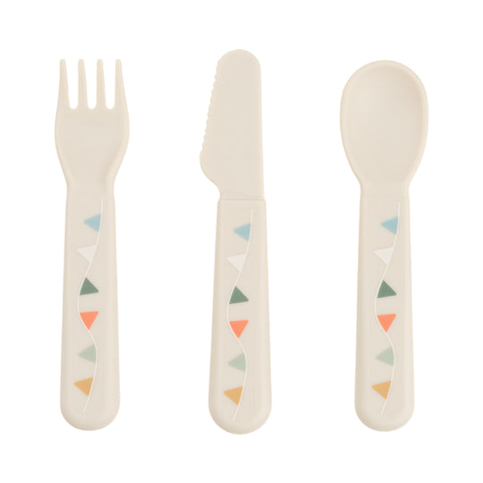 Foodie Cutlery Set | Celebration Sand