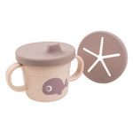 Foodie Spout/Snack Cup | Wally | Powder Pink